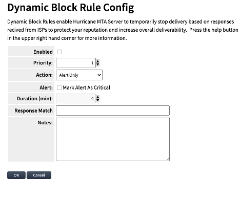 Dynamic Block Rule Creation